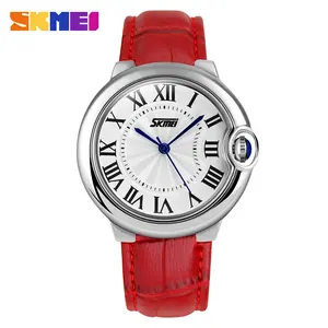 SKMEI 9088 İzle kadınlar Moda Casual kuvars saatler Romen Rakamları kol saati marka lüks relojes mujer lady Relogio Feminino