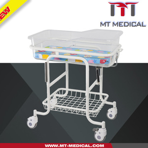 Lit de bébé en plastique transparent, roues, berceau d'hôpital, chariot, pour bébé - Product Image 2