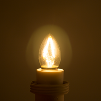 Ampoule LED rétro à Filament Edison, lampe de lustre, blanc chaud à 360 degrés, variable, Vintage, 2W 4W 6W 8W 10W 12W