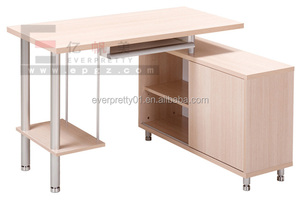 Barato Madera Computadora Escritorio con <span class=keywords><strong>Mesa</strong></span> <span class=keywords><strong>Auxiliar</strong></span> - Product Image 1