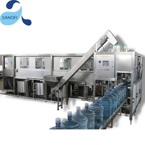 Planta de botella de <span class=keywords><strong>agua</strong></span> de 5 galones de alta calidad, línea de llenado de barril automática eléctrica, embalaje de plástico, el mejor <span class=keywords><strong>precio</strong></span> para alimentos y bebidas - Product Image 3