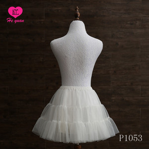P1053 Nouveau Design <span class=keywords><strong>5</strong></span>-<span class=keywords><strong>cerceaux</strong></span> Crinoline <span class=keywords><strong>Jupon</strong></span> Gonflé pour la Mariée fille Robe De Mariée - Product Image 6
