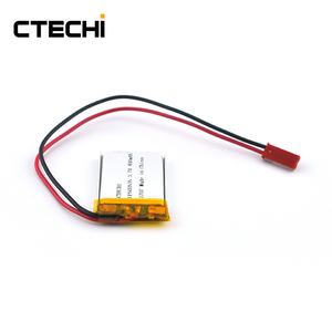 แบตเตอรี่ลิเธียมโพลิเมอร์แบบชาร์จได้ PL502535 3.7v 400mAh - Product Image 4