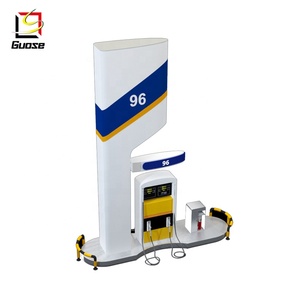 Dossel de combustível, bomba de gasolina, design moderno e estrutura de luzes led - Product Image 4