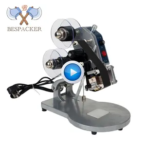 Bespacker DY-8 Handleiding Handheld Hot Stamping Datum Batch Vervaldatum Codering Machine