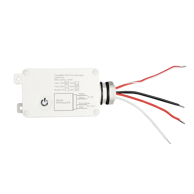 AC120-277V 1000W WIFI Wireless 0-10V Tuya Alexa Google Home Smart Control Dimmer for Halogen LED