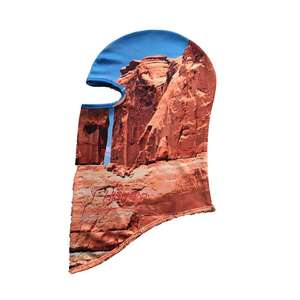 Vente en gros de cagoule intégrale de moto en polyester personnalisable avec motif de tricot imperméable pour les fêtes sportives et la pêche - Product Image 2