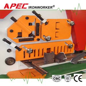 Machine à poinçonner et à estamper le métal APEC AIW-90, cisaille hydraulique pour fer, machine à estamper l'acier - Fournisseur d'usine - Product Image 3