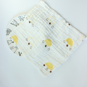 Muselina de algodón triángulo con seis capas Baby baberos bandana - Product Image 2