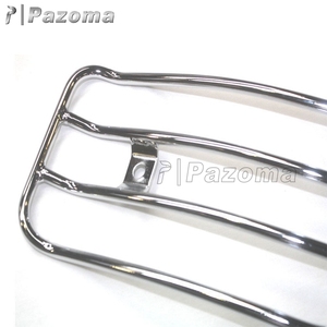 Prix d'usine Pazoma Porte-bagages arrière en acier chromé <span class=keywords><strong>pour</strong></span> moto <span class=keywords><strong>Harley</strong></span> <span class=keywords><strong>Davidson</strong></span> - Product Image 4