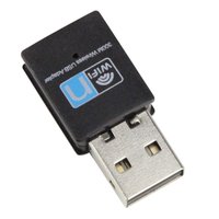 Adaptador Wifi USB Mini de 300Mbps 802.11b/g/n, Tarjeta de Red USB 2.0, WiFi Realtek RTL8192EU, Receptor Wifi USB