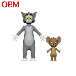 Manufacturing Cartoon Custom Plastic Bendable Toy Figure 3D Model Flexible Toy custom Plastic/PVC/Vinyl Toy Figures