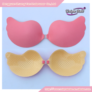 뜨거운 sexi 사진 여자 섹시한 모달 전면 폐쇄 누드 유방 리프트 밀어 실리콘 브래지어 여성 - Product Image 2