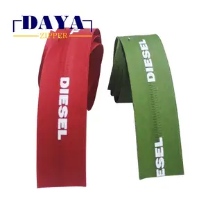 High quality trousers clothes waterproof continuous printed zipper tape