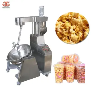 Commercial Popcorn เครื่องหวานรส Popcorn Maker 220 โวลต์