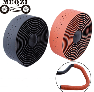 <span class=keywords><strong>Cinta</strong></span> de cuero para <span class=keywords><strong>manillar</strong></span> de bicicleta, equipo fijo, 12004 - Product Image 1
