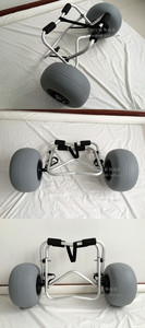 Ruedas globo kayak/canoa ruedas barco portador Dolly remolque mano cesta/Carro - Product Image 5