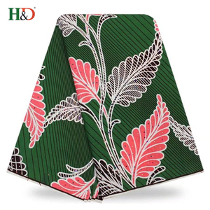 H & D Top Usine Pas Cher Bonne Qualité Hollande Cire 6 Yards Africain Batik Tissu Pour la Vente En Gros - Product Image 3