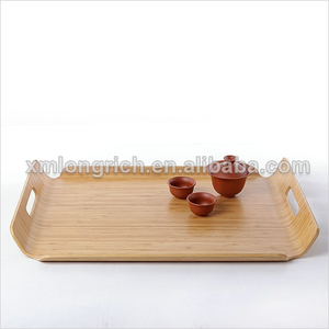 2017 Bandeja De Bambú Bandeja Redonda De Madera Que Sirve La Bandeja - Product Image 1