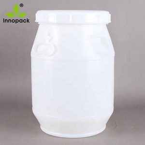 Baril en plastique <span class=keywords><strong>60l</strong></span>, de qualité <span class=keywords><strong>alimentaire</strong></span>, avec double poignée, vente en gros, livraison gratuite - Product Image 1
