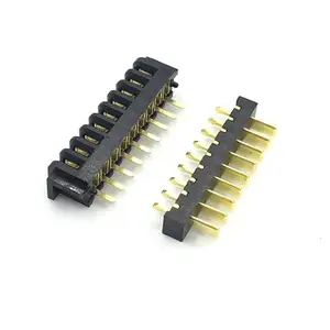 MISA 9 pin pitch 2..5mm male famale blade battery connector, laptop battery connector