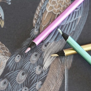 <span class=keywords><strong>Crayon</strong></span> de <span class=keywords><strong>couleur</strong></span> en bois noir de haute qualité, personnalisé, à marque privée, métallique, <span class=keywords><strong>incassable</strong></span>, pour artiste - Product Image 1