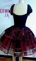Costumes de tutu de ballet professionnels pour adultes, nouvelle collection 2017, jupe tutu noire, robe tutu pour adultes, ballet-018