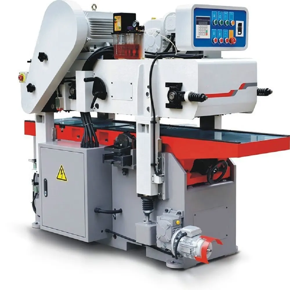 Otomatis Mesin Serut Kayu 450 Mm Double Surface Planer