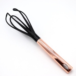 Nylon <strong>Utensils</strong> With <strong>Copper</strong> Plating Rose Plated Plastic Handle Kitchen <strong>Utensils</strong> Set Cookware - Product Image 4
