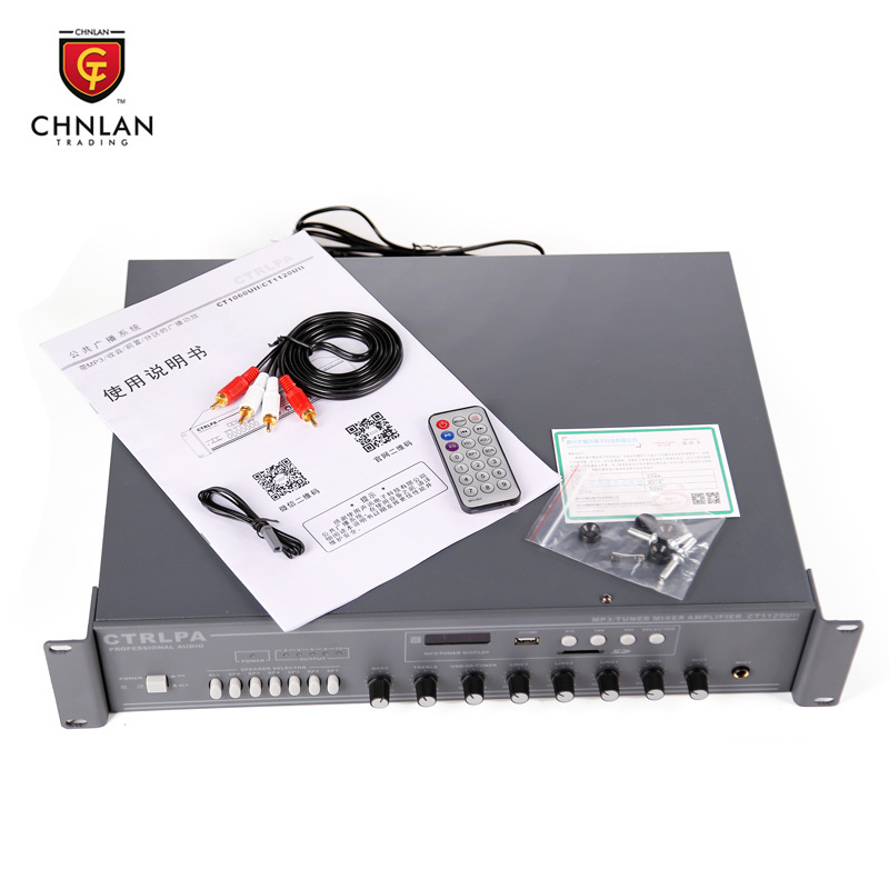 Chnlan mosque Professional 6 zones for Bluetooth mixer amplifier audio system