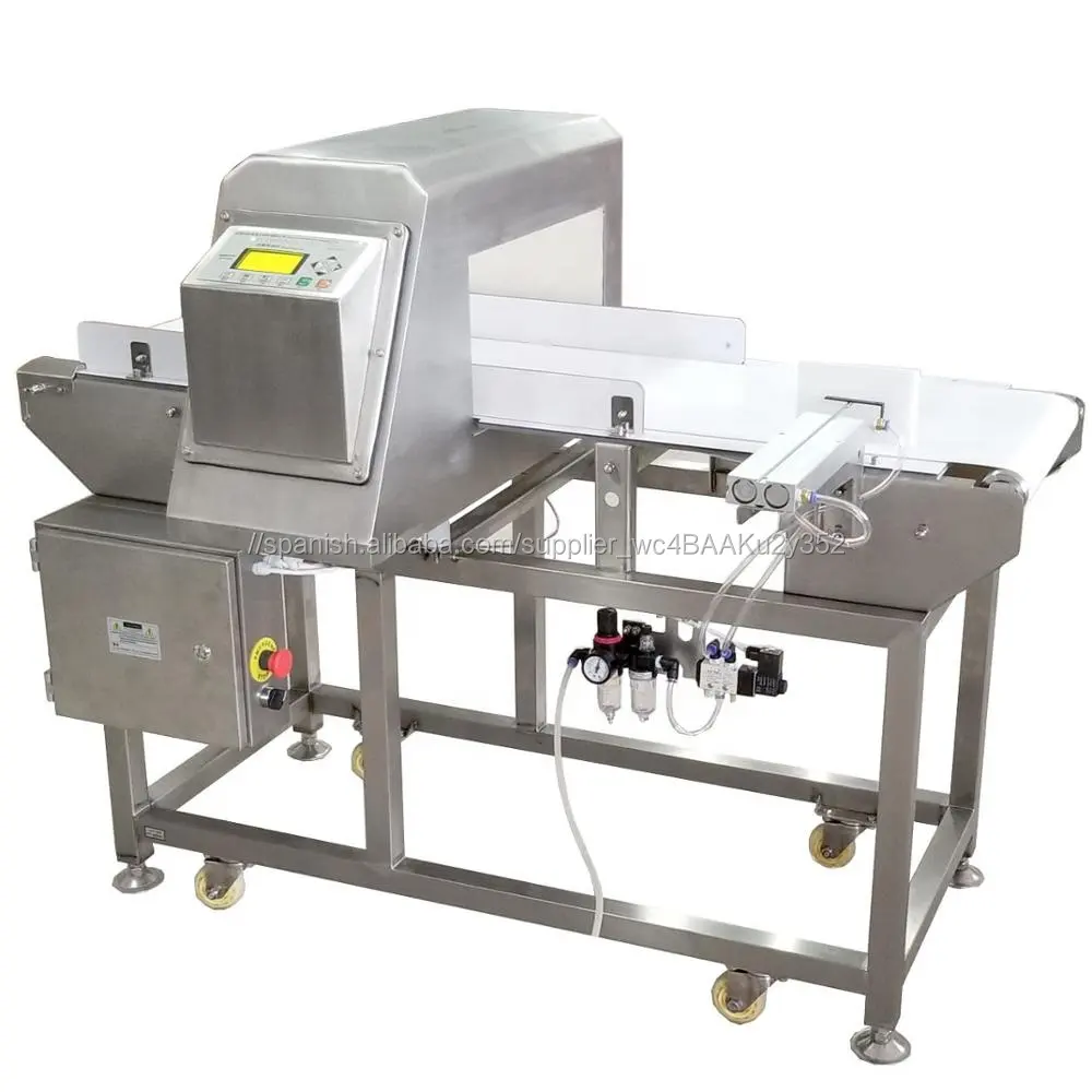Detector de metales para carne de camello/panadería/Buñuelo, polvo detector machineJZD-300A