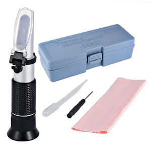 Sistema de aquário vermelho de mão 0-40%, refratômetro óptico de salinidade marinha portátil atc medidor de gravidade específico - Product Image 5