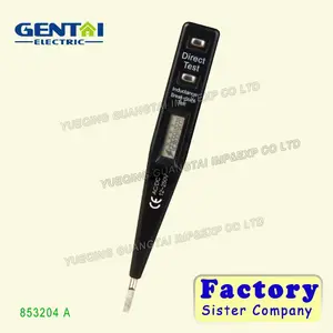 AC/DC 12-220 V Cina pabrik tampilan tegangan Digital tester pen