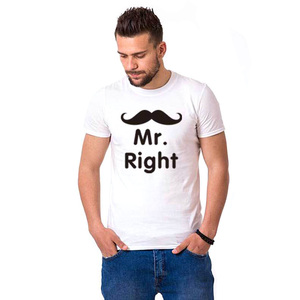 Hommes Femmes Chemise personnalisée Tenue de famille <span class=keywords><strong>T</strong></span>-shirts assortis pour couples - Product Image 4