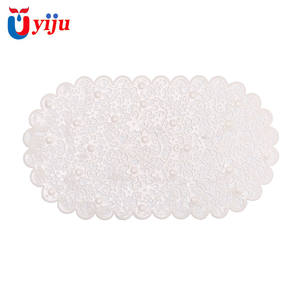 YIJU Minimalist Eco-Friendly <strong>Bath</strong> <strong>Mats</strong> PVC Material Bright Non-slip Print Pattern Bathroom <strong>Mat</strong> - Product Image 3