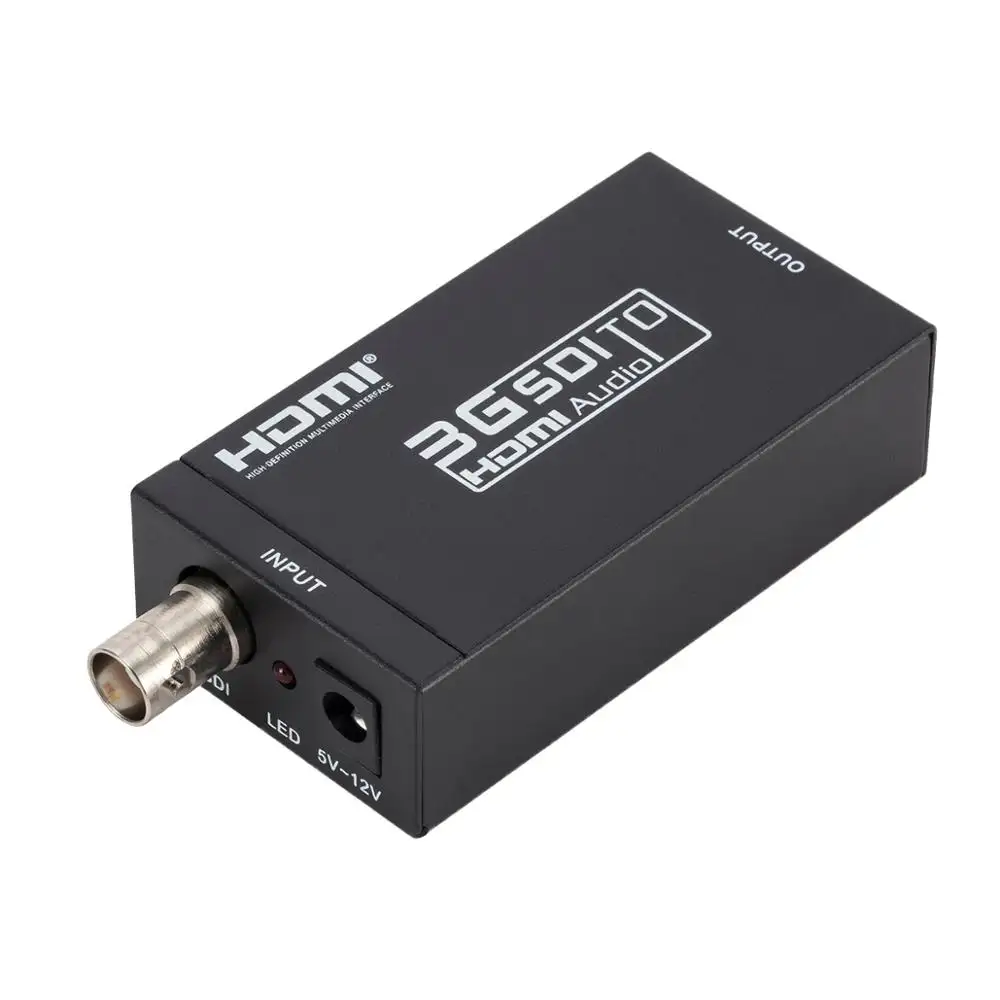 Высокое качество SDI к HDMI конвертер 1080P Мини HDMI конвертер Поддержка SD-SDI/HD-SDI/3G-SDI