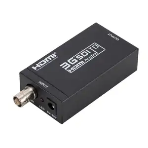 Alta calidad SDI a HDMI convertidor 1080P Mini HDMI convertidor apoyo SD-SDI/HD-SDI/3G-SDI