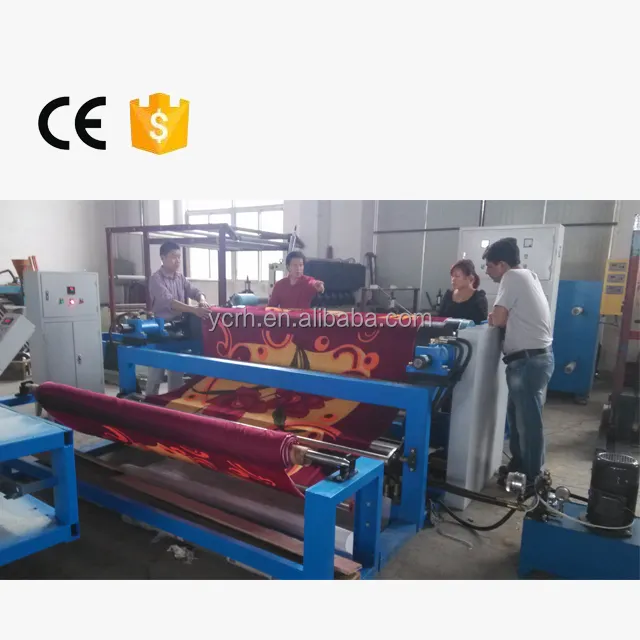 Fabbricazione pellicola in pvc macchina di goffratura carta macchina di goffratura