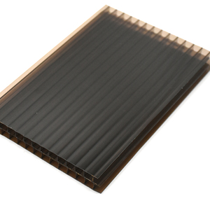 Xinhai 6mm/8mm China precios lámina de <span class=keywords><strong>policarbonato</strong></span> <span class=keywords><strong>alveolar</strong></span> pared doble hoja hueco - Product Image 1