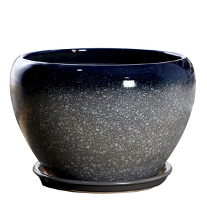 Pot <span class=keywords><strong>de</strong></span> fleur en <span class=keywords><strong>terre</strong></span> brute classique 1 pièce, pot en argile sculpté pour le jardin, décoration <span class=keywords><strong>de</strong></span> jardinière - Product Image 1