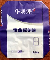 Tipo de Tecido de Polipropileno PP Plástico PP Sacos De Cimento Da Válvula 50kg