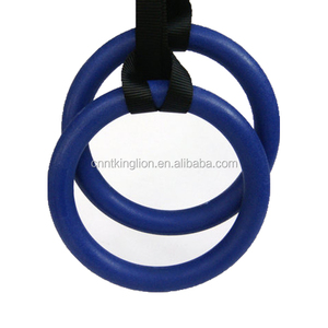 Entraîneurs de suspension en bois flexibles portables personnalisés pour l'entraînement physique et l'anneau de gymnastique d'haltérophilie pour la construction musculaire - Product Image 5