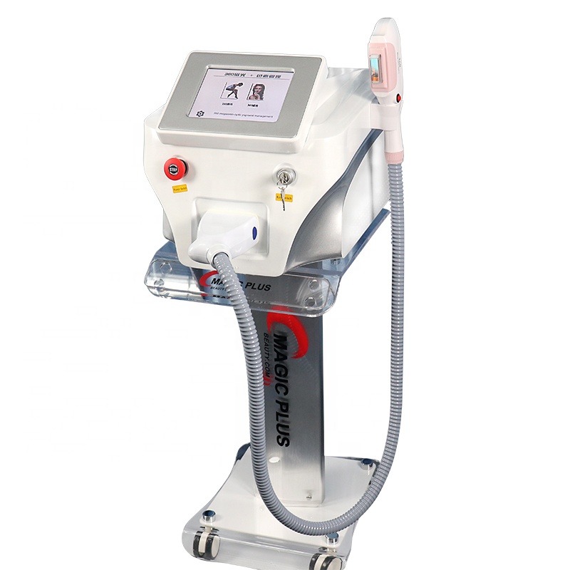 Máquina mágica de remoção de pelos e levantamento corporal, equipamento de beleza laser ipl a0303