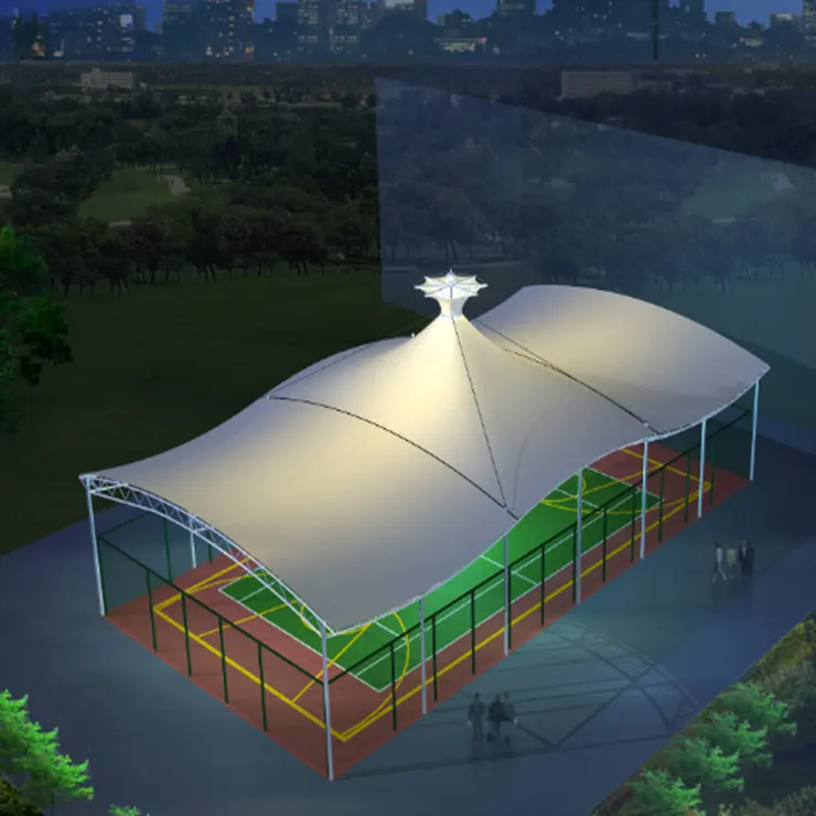 Competitive price high-ranking sport facilities membrane structure