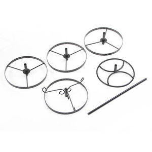 Giá Đỡ Khuyên Tai, Bằng Kim Loại, Xoay Được, Dùng Để Trưng Bày Trang Sức, Vòng Tay, Khuyên Tai - Product Image 4