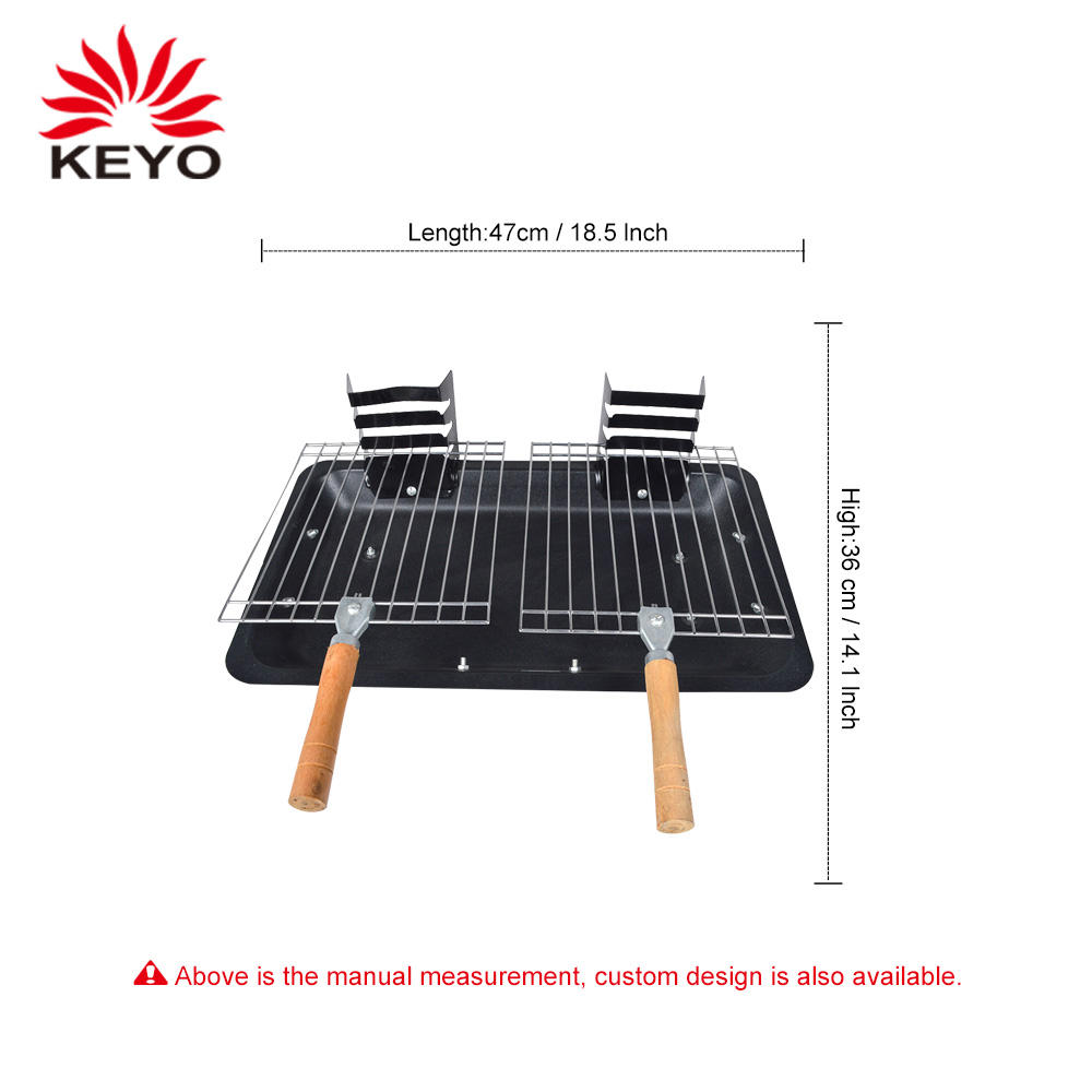 Parrilla De Barbacoa Parrilla Compacta Portátil Fogata | Cuotas Sin Interés