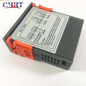 CHRT 110V 220V Thermostat Sensor 2 Relais ausgang STC-1000 Digital LED Temperatur regler