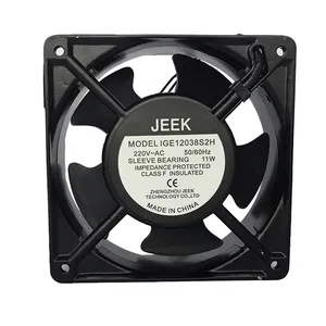 JEEK 12038 circolazione Assiale ventola di scarico AC 220v 120x120x38mm PC da 120mm del computer estrattore ventola di raffreddamento di ventilazione