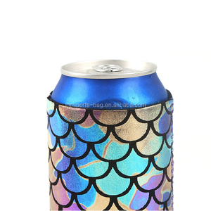 Nuevo diseño sirena neopreno moda personalizado barato Stubby Can Holder - Product Image 3