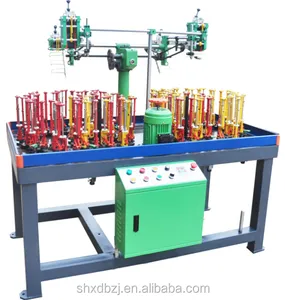 High Speed New Condition Cotton Plastic Piping Rope Braiding Machine